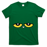 This Is My Book Character Costume Blue Cat Reading Day T-Shirt - Green
