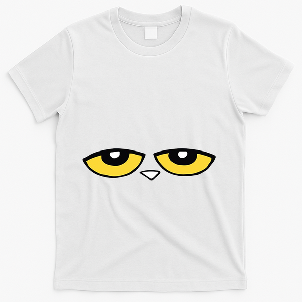 This Is My Book Character Costume Blue Cat Reading Day T-Shirt - White