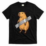 The Modern Art Of Capybanana Duck Tape T-Shirt - Black