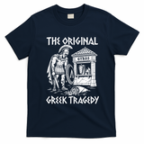 The Original Greek Tragedy T-Shirt - Navy Blue