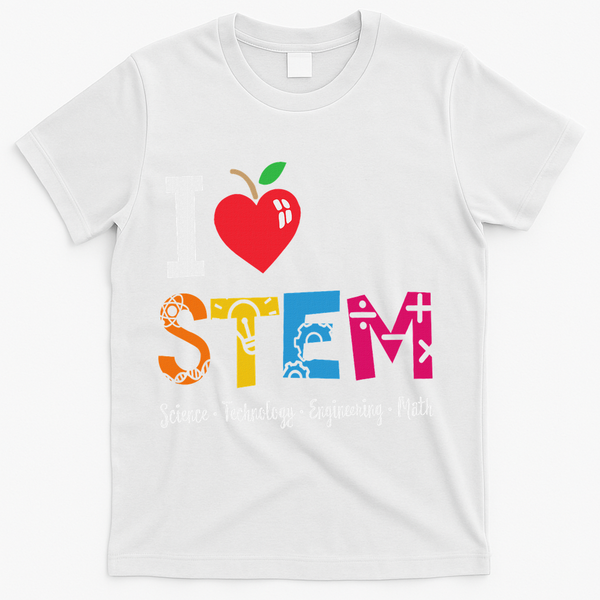 Think Outside The Box Steam Back To School Stem Teacher T-Shirt - White