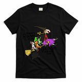 ThereS Room On My Broom For You Too Teacher T-Shirt - Black