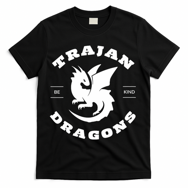 Trajan School Dragons T-Shirt - Black
