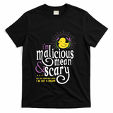 The Snuggly Duckling Malicious Mean & Scary T-Shirt - Black