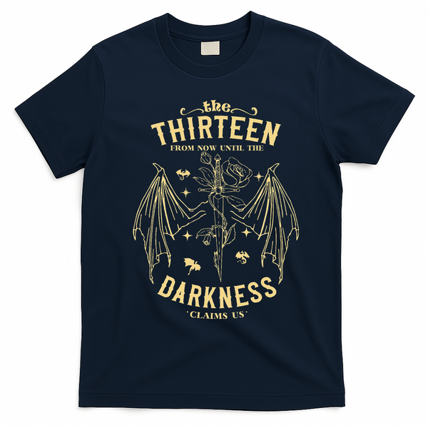 The Thirn From Now Until The Darkness Claims Us T-Shirt - Navy Blue