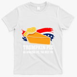 Thanksgiving Trumpkin Pumpkin Pie Donald Trump Political T-Shirt - White