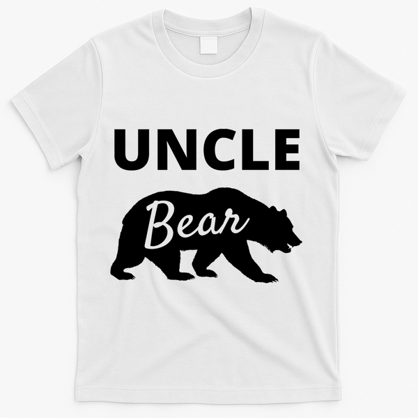Uncle Bear Gift Mama Bear Papa Bear T-Shirt - White
