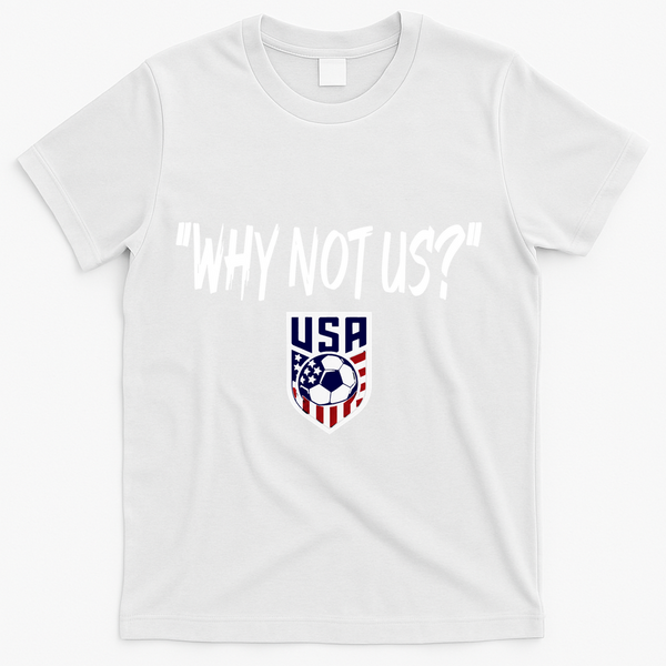 U.S. Soccer USA Why Not Us T-Shirt - White