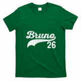 Vintage Bruno 26 Name T-Shirt - Irish Green