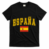 Vintage España Spanish Culture Enthusiasts T-Shirt - Black