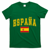 Vintage España Spanish Culture Enthusiasts T-Shirt - Green
