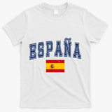 Vintage España Spanish Culture Enthusiasts T-Shirt - White