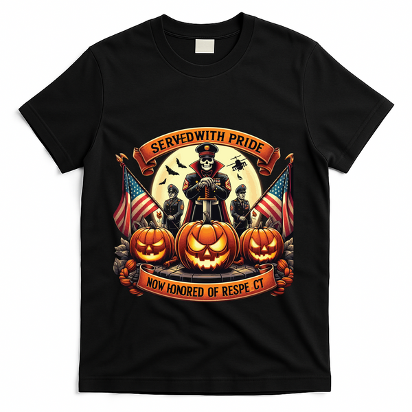 Veterans Halloween T-Shirt - Black