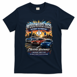 Woodward 2026 The World's Largest Car Cruise M1 T-Shirt - Navy Blue