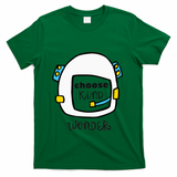Wonder Choose Kind Auggie Choose Kind Space Helmet T-Shirt - Green