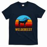Weldebeest Funny Welder Wildebeest T-Shirt - Navy Blue
