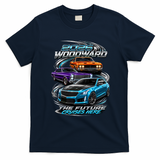 2026 Woodward Future Cruises Here M1 T-Shirt - Navy Blue