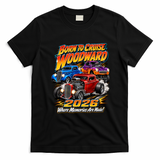 Born To Cruise Woodward 2026 Classic Hot Rods T-Shirt - Black