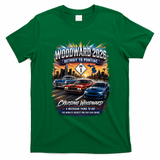 Cruising Woodward 2026 Detroit to Pontiac Car Event T-Shirt - Irish Green