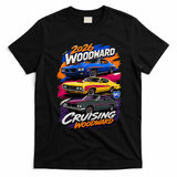 2026 CRUISING WOODWARD THREE MUSCLE LEGENDS T-Shirt - Black