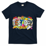 You Got This Test Motivational Testing Day Colorful School T-Shirt - Navy