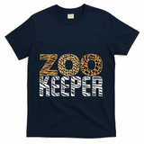 Zookeeper Costume Halloween Wildlife Zoo Keeper Gift T-Shirt - Navy