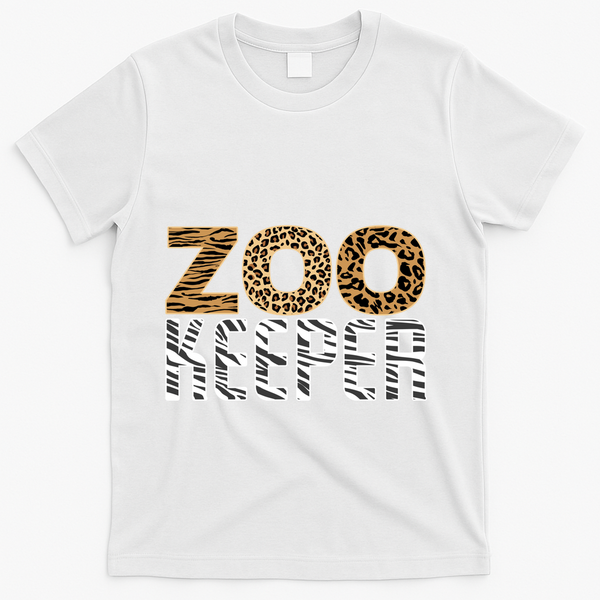 Zookeeper Costume Halloween Wildlife Zoo Keeper Gift T-Shirt - White