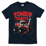Zombie Monster Truck T-Shirt - Navy
